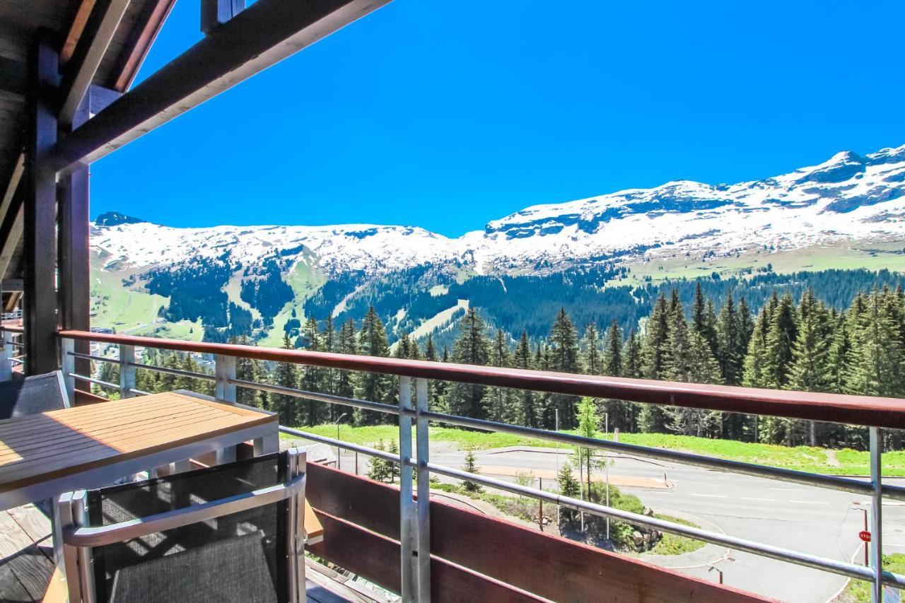 Private Penthouse 2-Bed Apartment, Ski In And Out In 5* Flaine Residence Ngoại thất bức ảnh