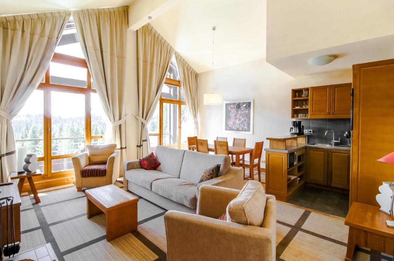 Private Penthouse 2-Bed Apartment, Ski In And Out In 5* Flaine Residence Ngoại thất bức ảnh