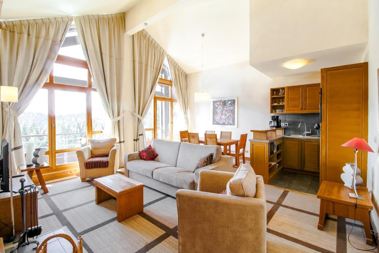 Private Penthouse 2-Bed Apartment, Ski In And Out In 5* Flaine Residence Ngoại thất bức ảnh