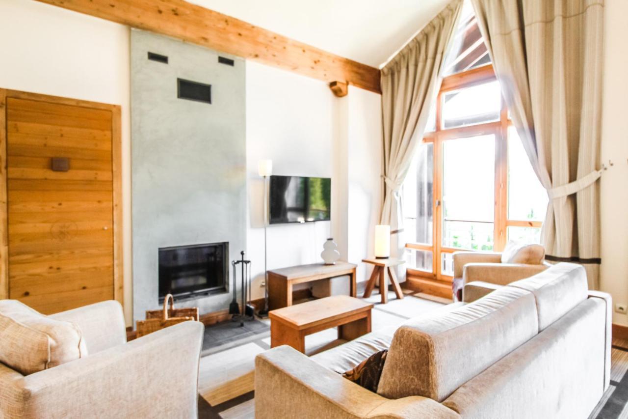 Private Penthouse 2-Bed Apartment, Ski In And Out In 5* Flaine Residence Ngoại thất bức ảnh