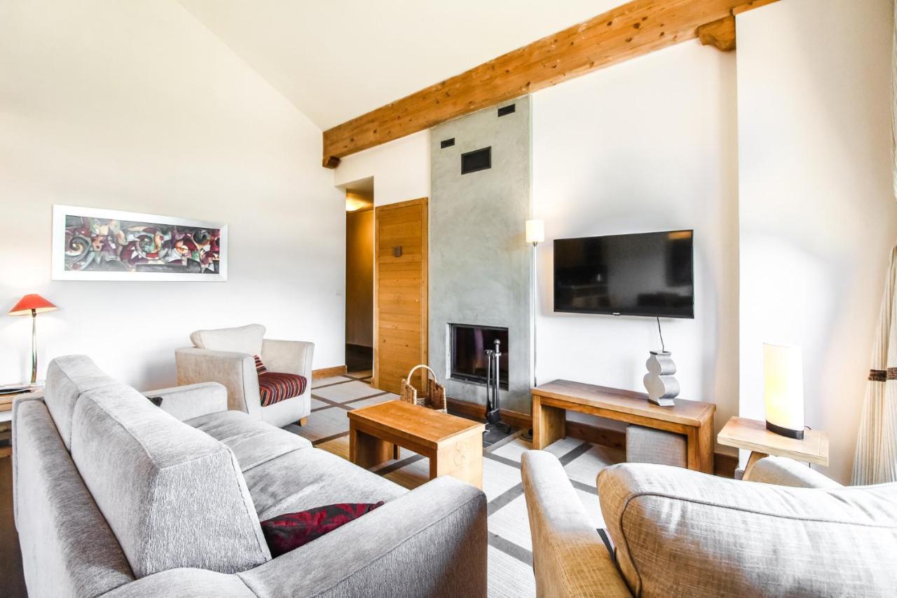 Private Penthouse 2-Bed Apartment, Ski In And Out In 5* Flaine Residence Ngoại thất bức ảnh