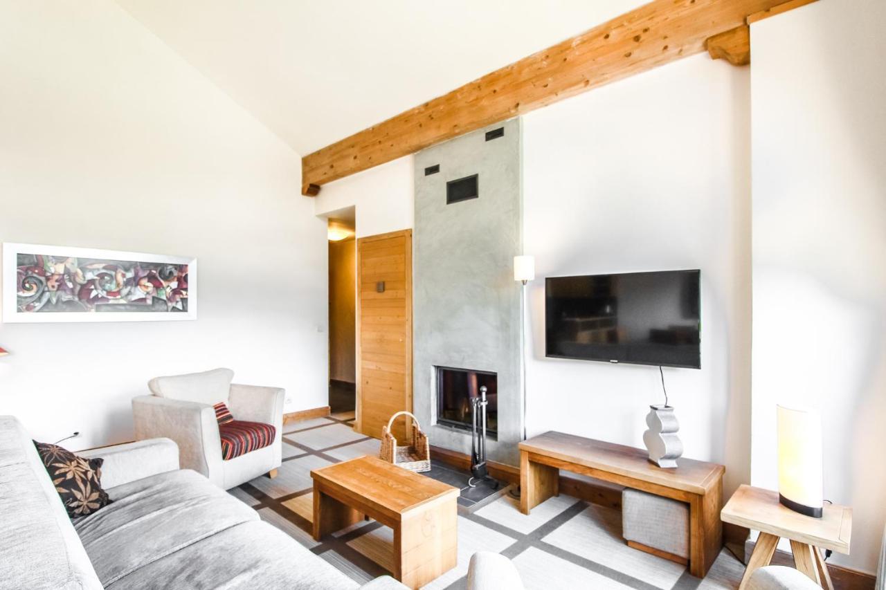Private Penthouse 2-Bed Apartment, Ski In And Out In 5* Flaine Residence Ngoại thất bức ảnh