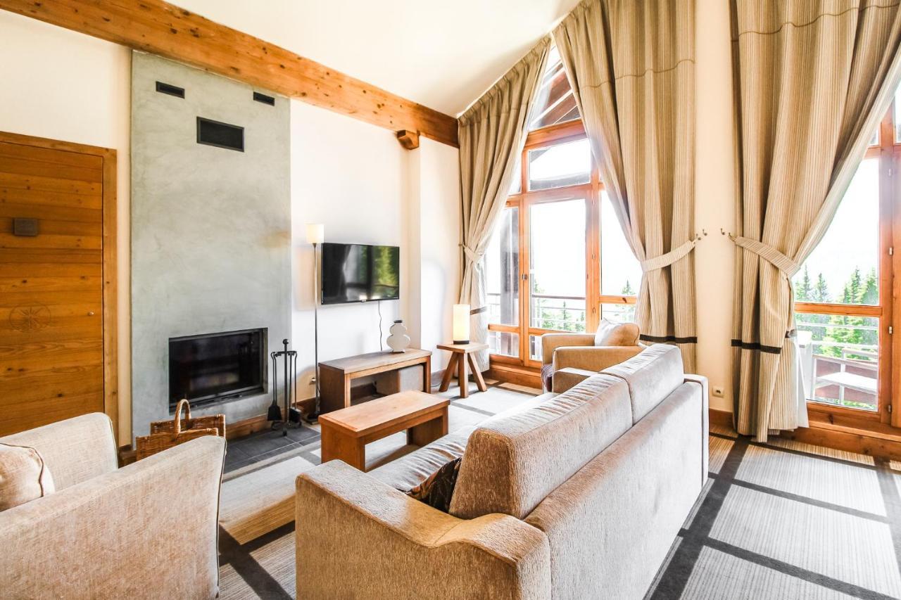 Private Penthouse 2-Bed Apartment, Ski In And Out In 5* Flaine Residence Ngoại thất bức ảnh