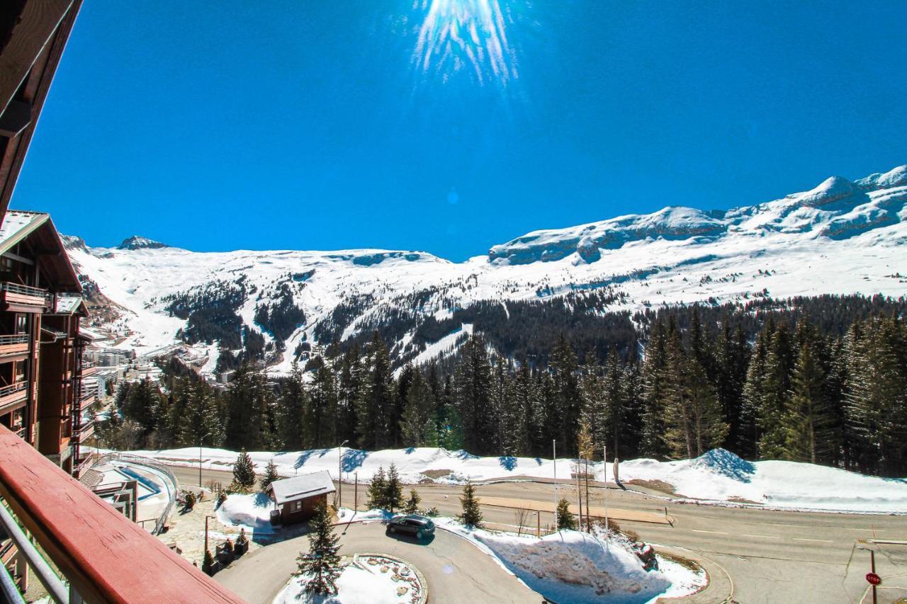 Private Penthouse 2-Bed Apartment, Ski In And Out In 5* Flaine Residence Ngoại thất bức ảnh