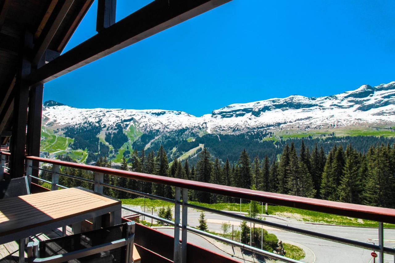 Private Penthouse 2-Bed Apartment, Ski In And Out In 5* Flaine Residence Ngoại thất bức ảnh